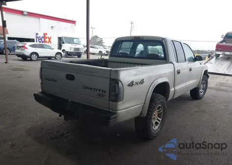 2004 Dodge Dakota Sport/Sxt from USA, damaged, VIN 1D7HG38N94S769824